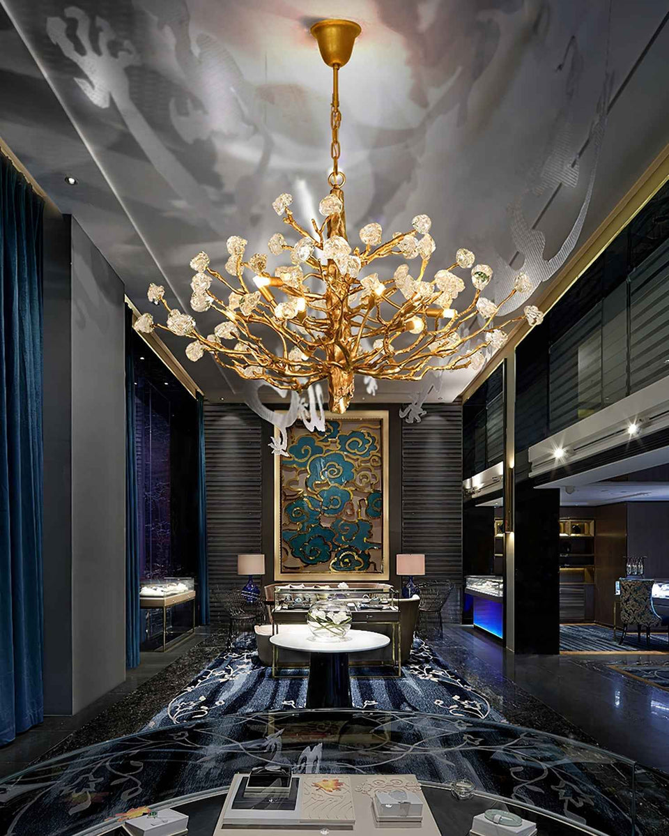 Gemstone Branch Chandelier