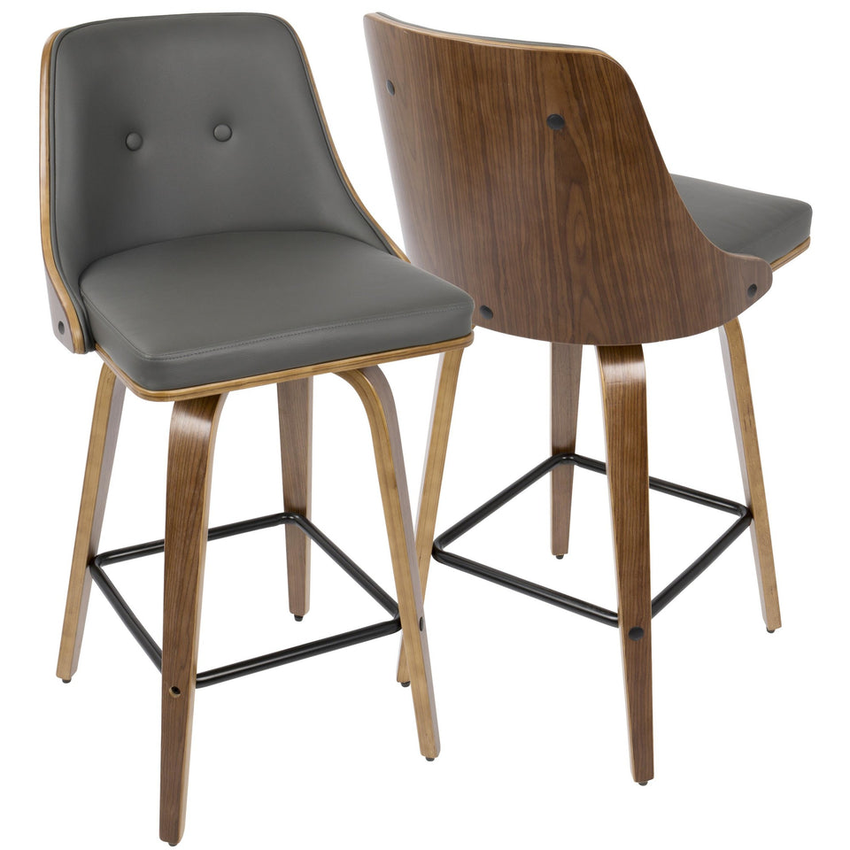 Gianna 26" Fixed-Height Counter Stool - Set of 2