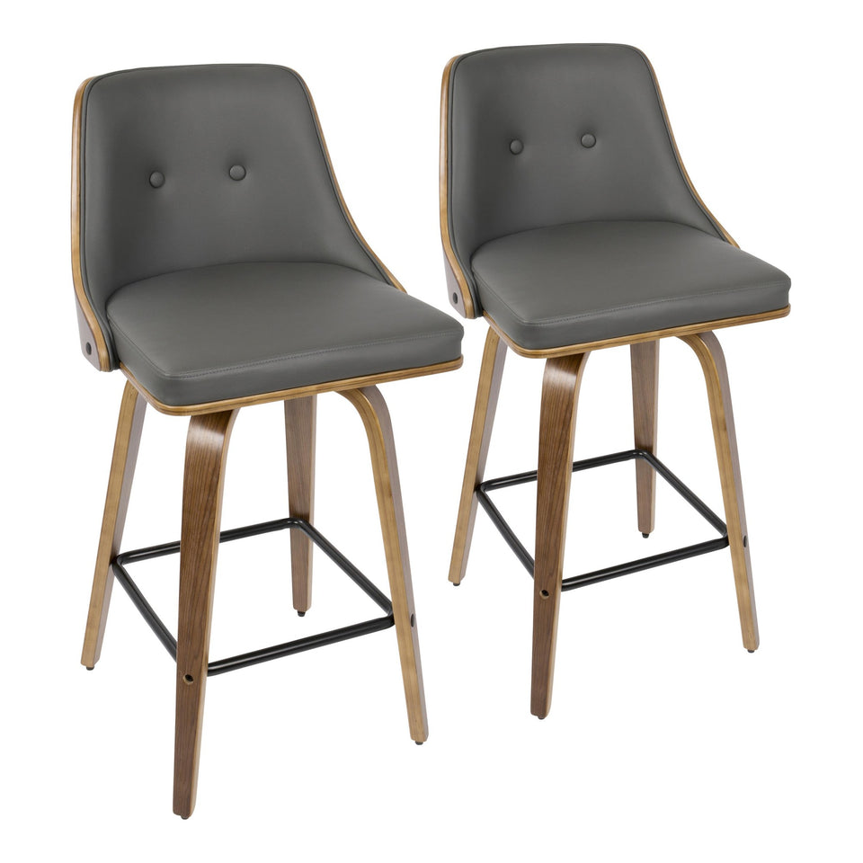 Gianna 26" Fixed-Height Counter Stool - Set of 2