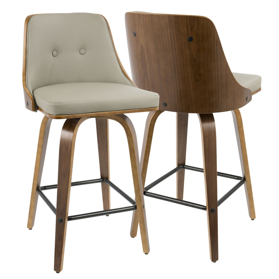 Gianna 26" Fixed-Height Counter Stool - Set of 2