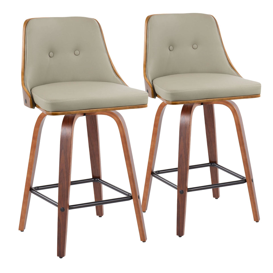 Gianna 26" Fixed-Height Counter Stool - Set of 2