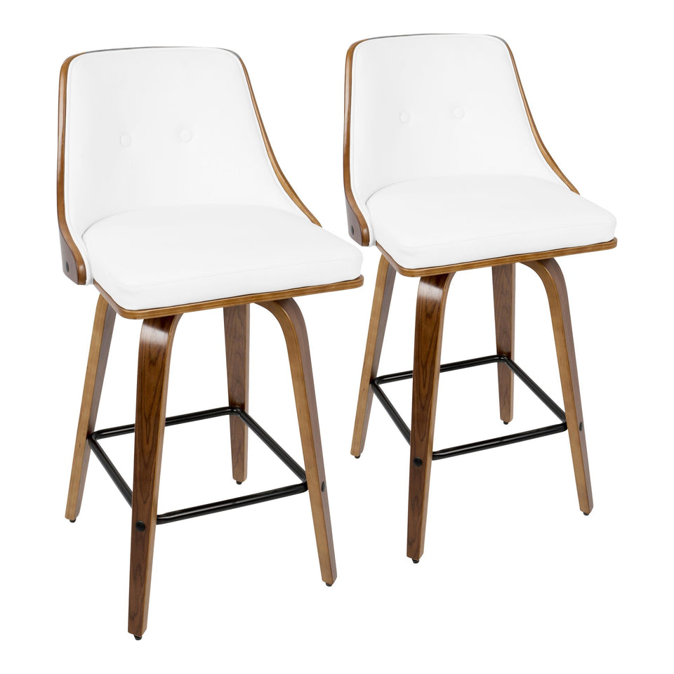 Gianna 26" Fixed-Height Counter Stool - Set of 2