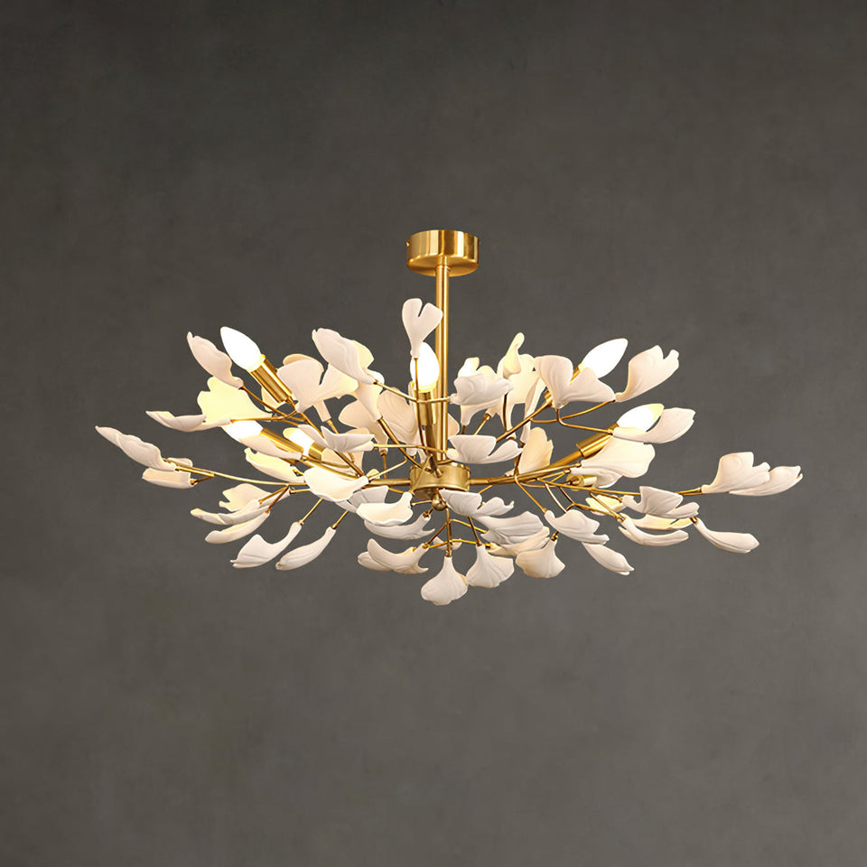 Gingko Chandelier J