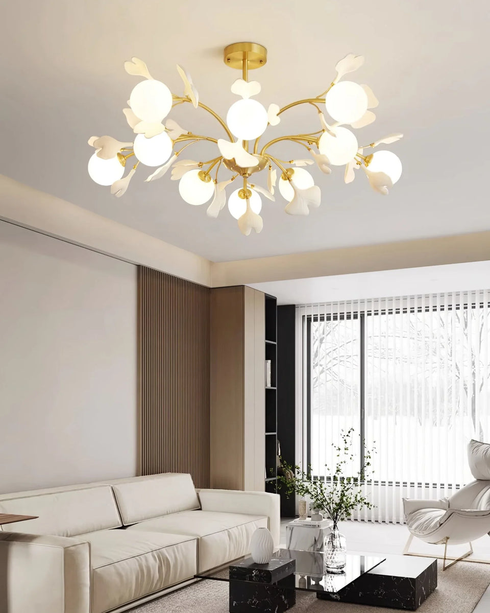 Gingko Chandelier