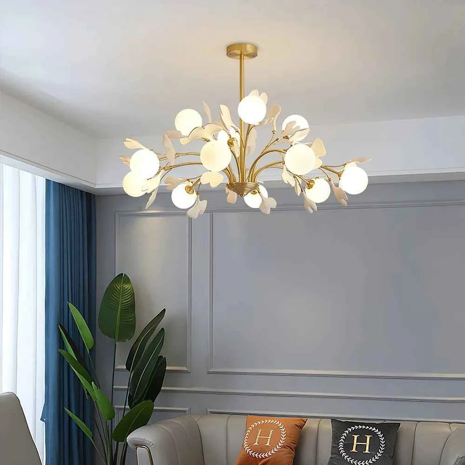 Gingko Chandelier