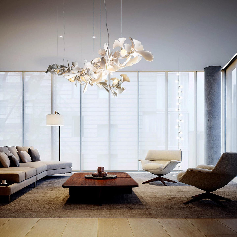 Gingko Ceramic Chandelier A