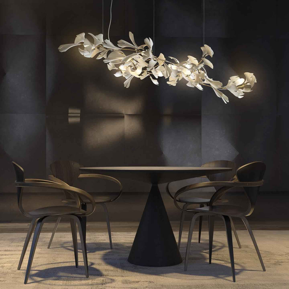 Gingko Ceramic Chandelier A