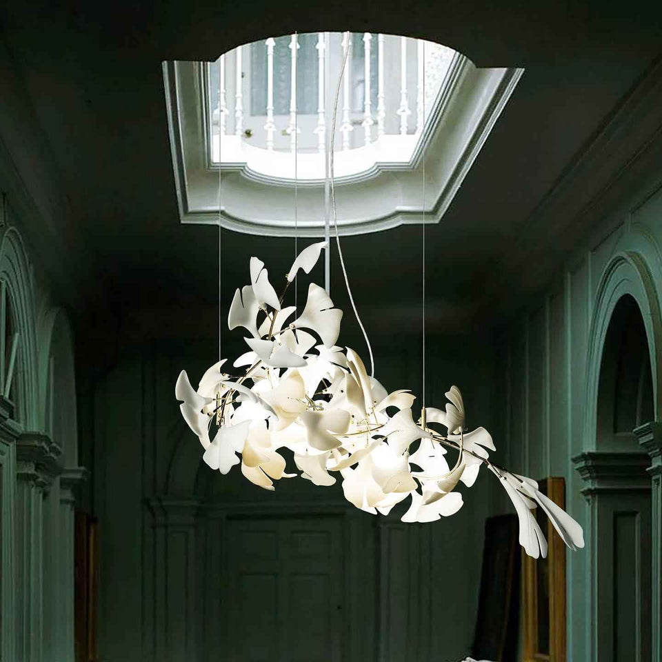 Gingko Ceramic Chandelier A