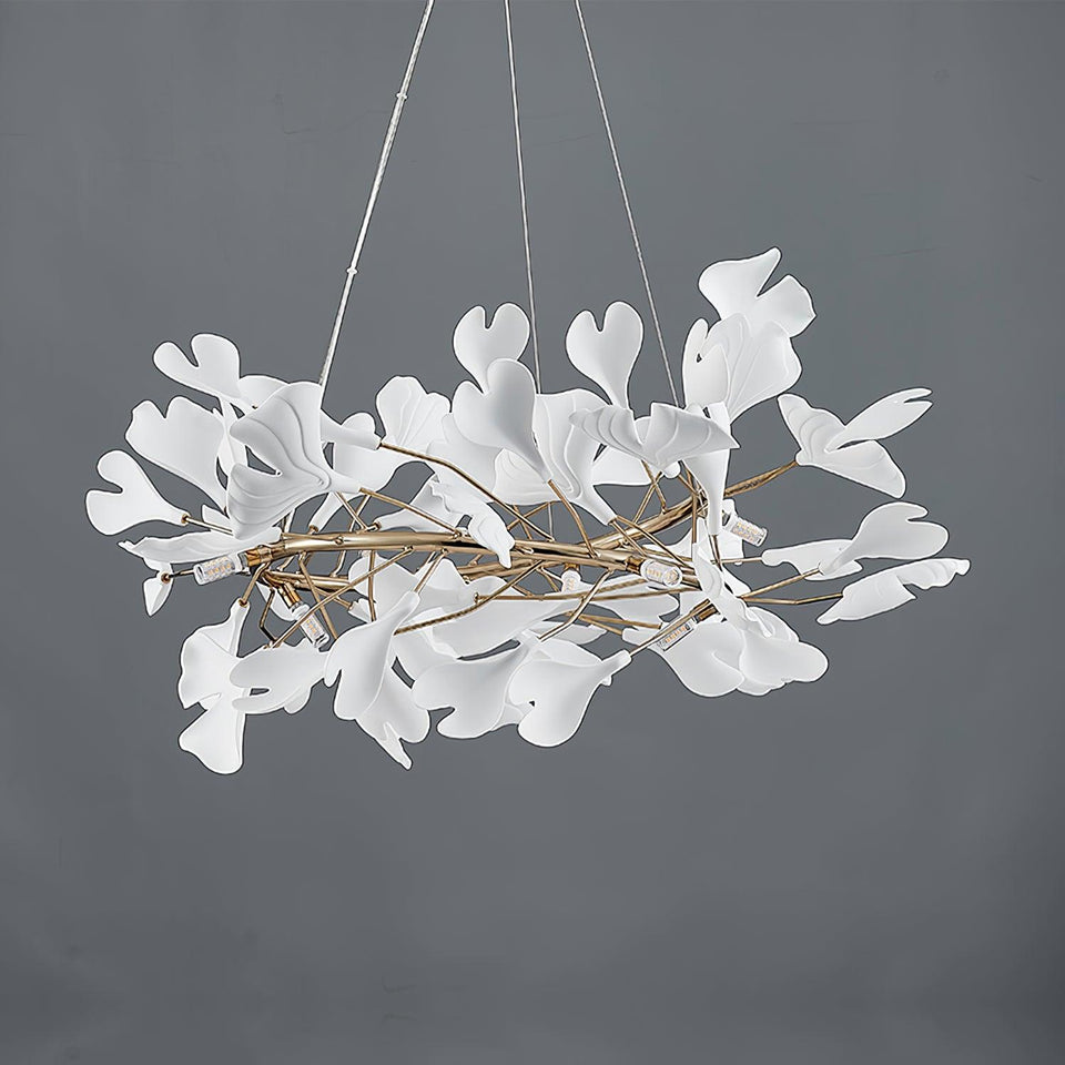Gingko Ceramic Chandelier U