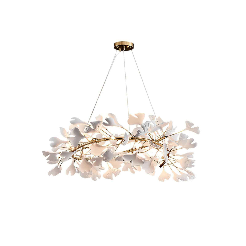 Gingko Ceramic Chandelier U