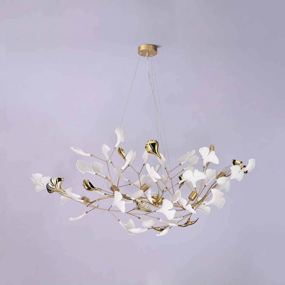 Gingko Ceramic Chandelier S