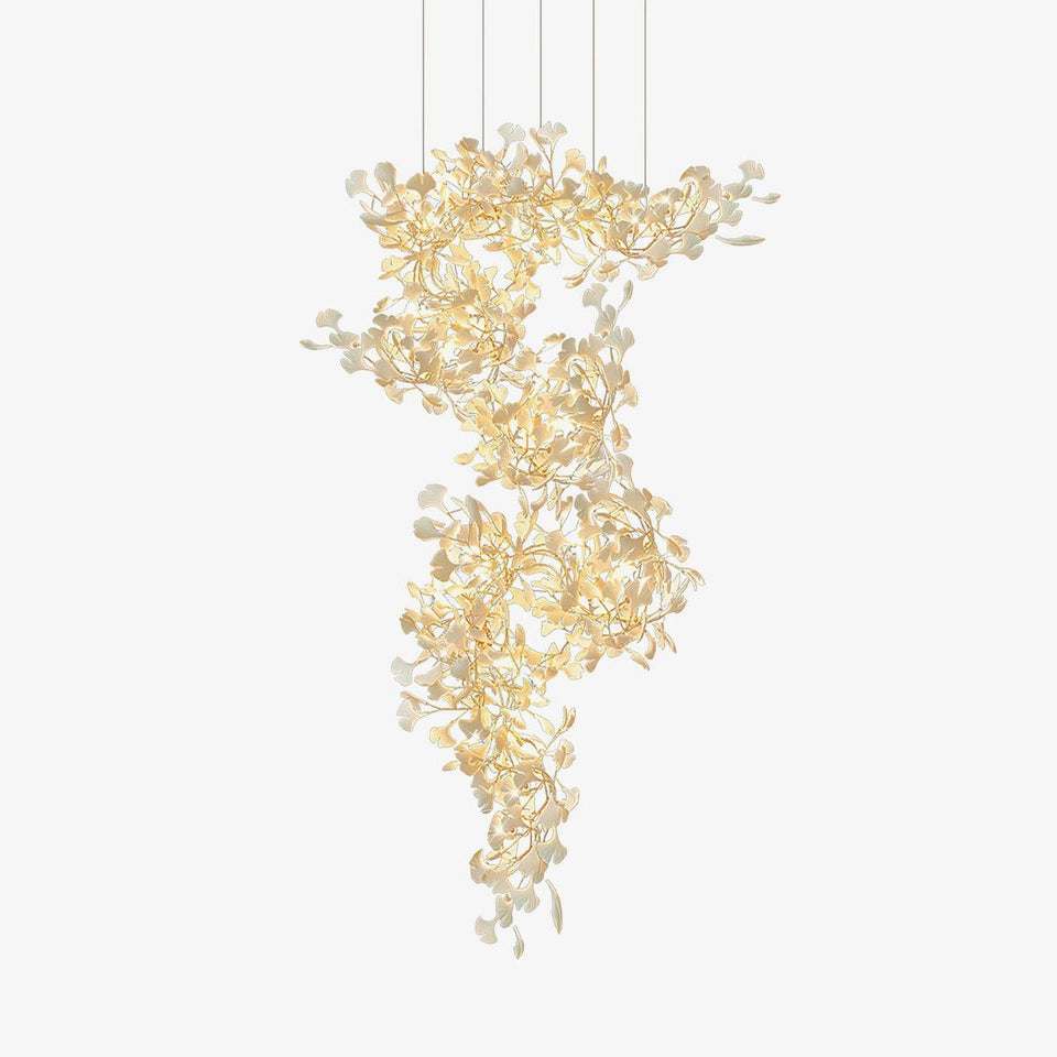 Gingko Ceramic Chandelier F