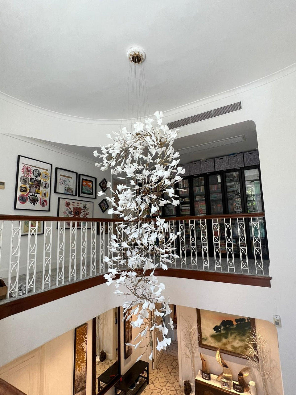 Gingko Ceramic Chandelier F