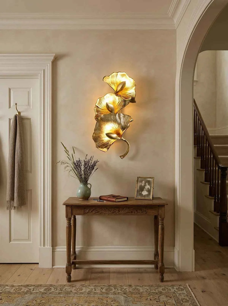 Ginkgo Leaf Wall Lamp