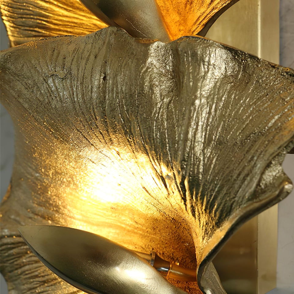 Ginkgo Leaf Wall Lamp