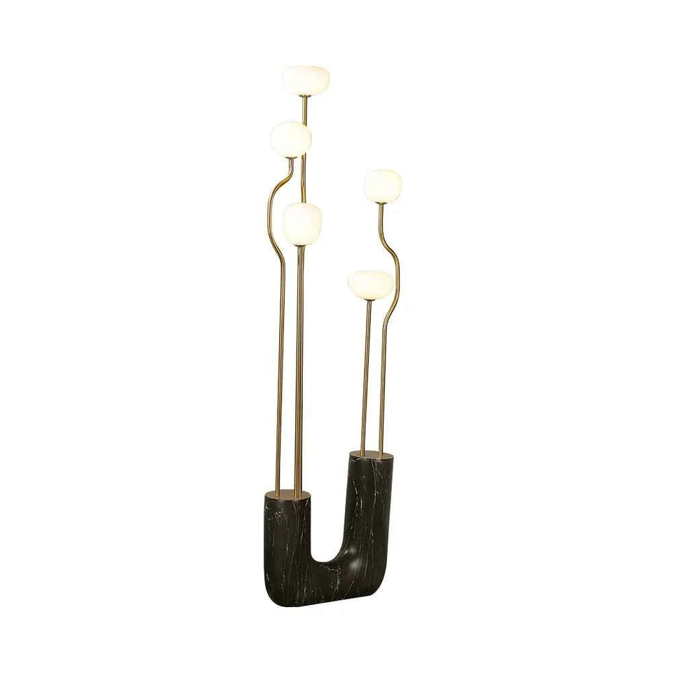 Glass Artistic Aria Bloom Floor Lamp