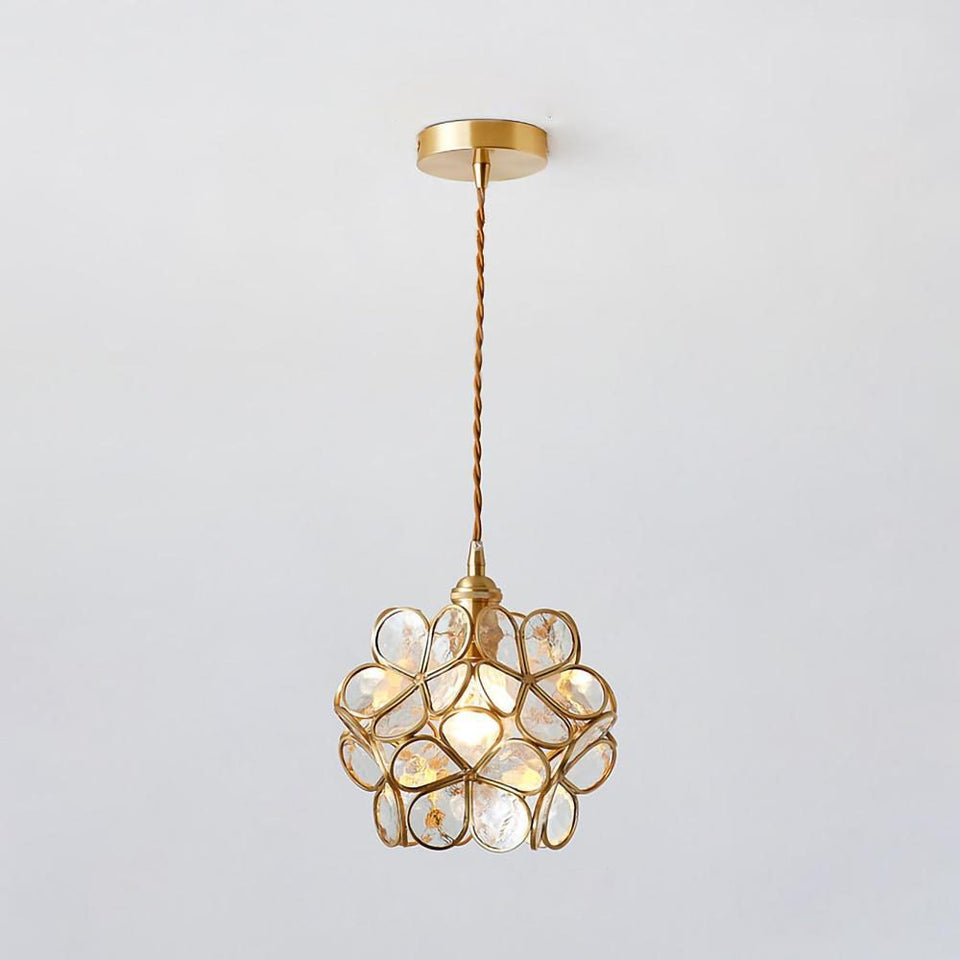 Glass Petal Pendant Lights