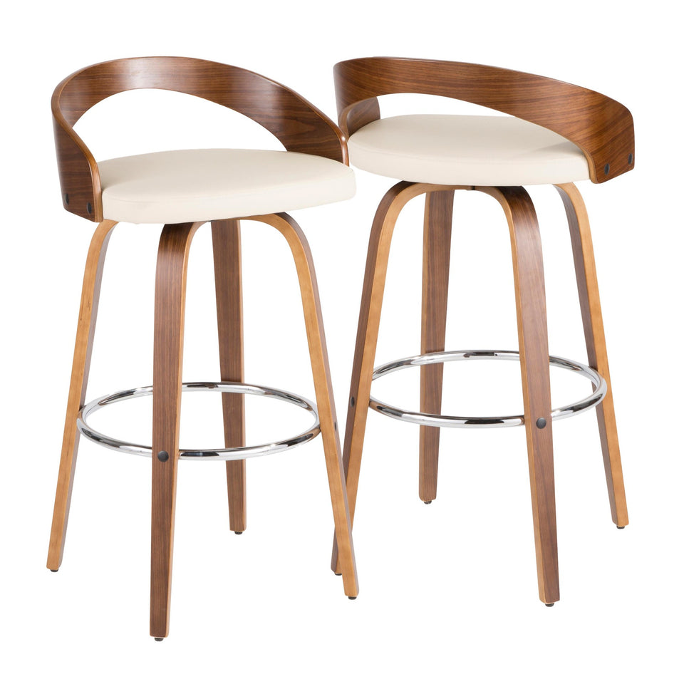 Grotto 30" Fixed-Height Barstool - Set of 2