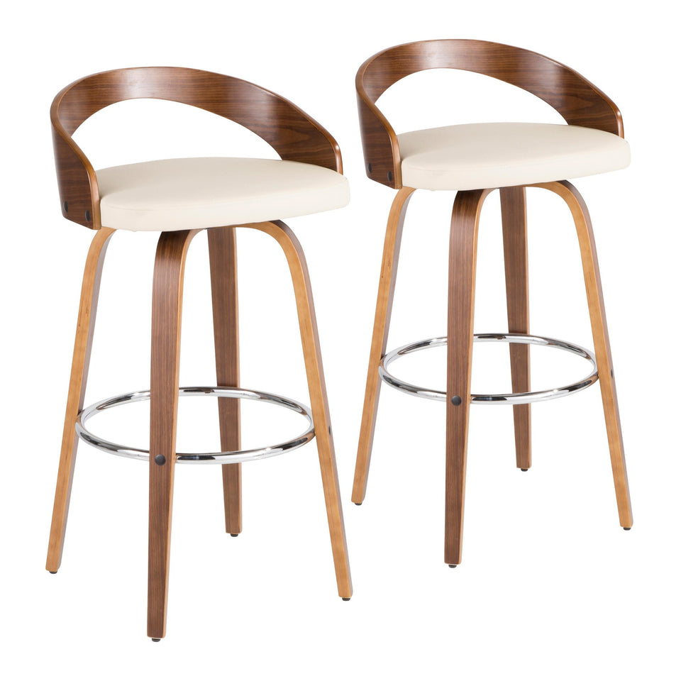 Grotto 30" Fixed-Height Barstool - Set of 2