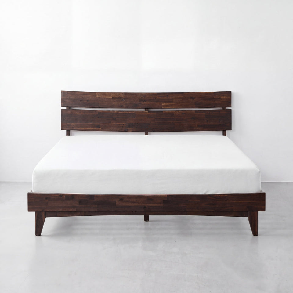 Aurora Solid Wood Bed Frame