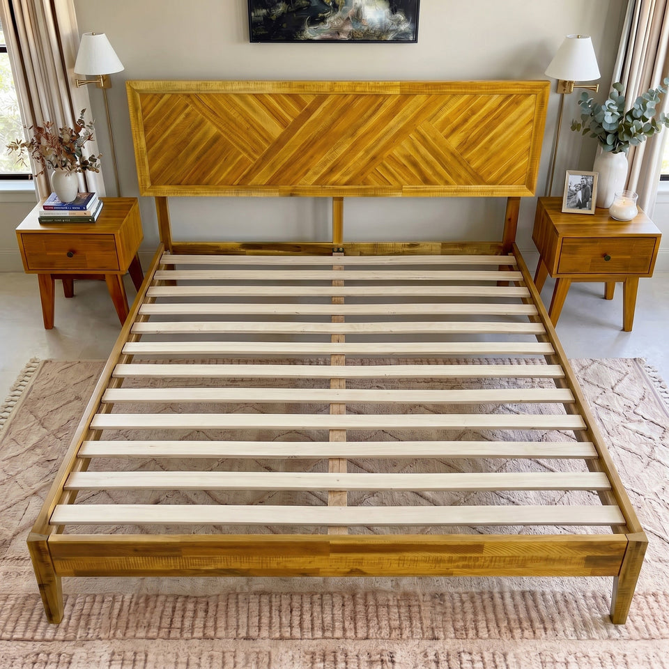 Sierra Solid Wood Bed Frame