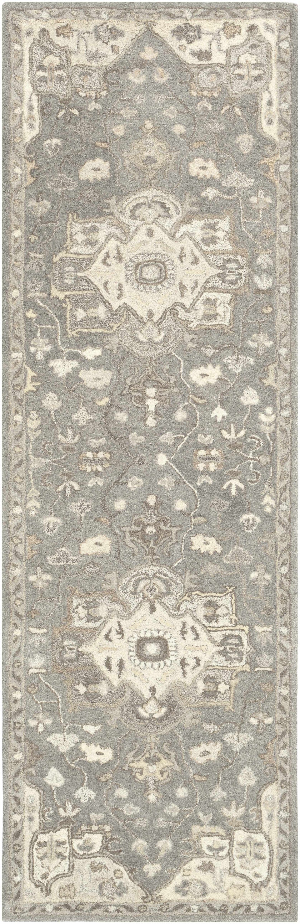 Broomfield 1196 Hand Tufted Taupe Wool Rug