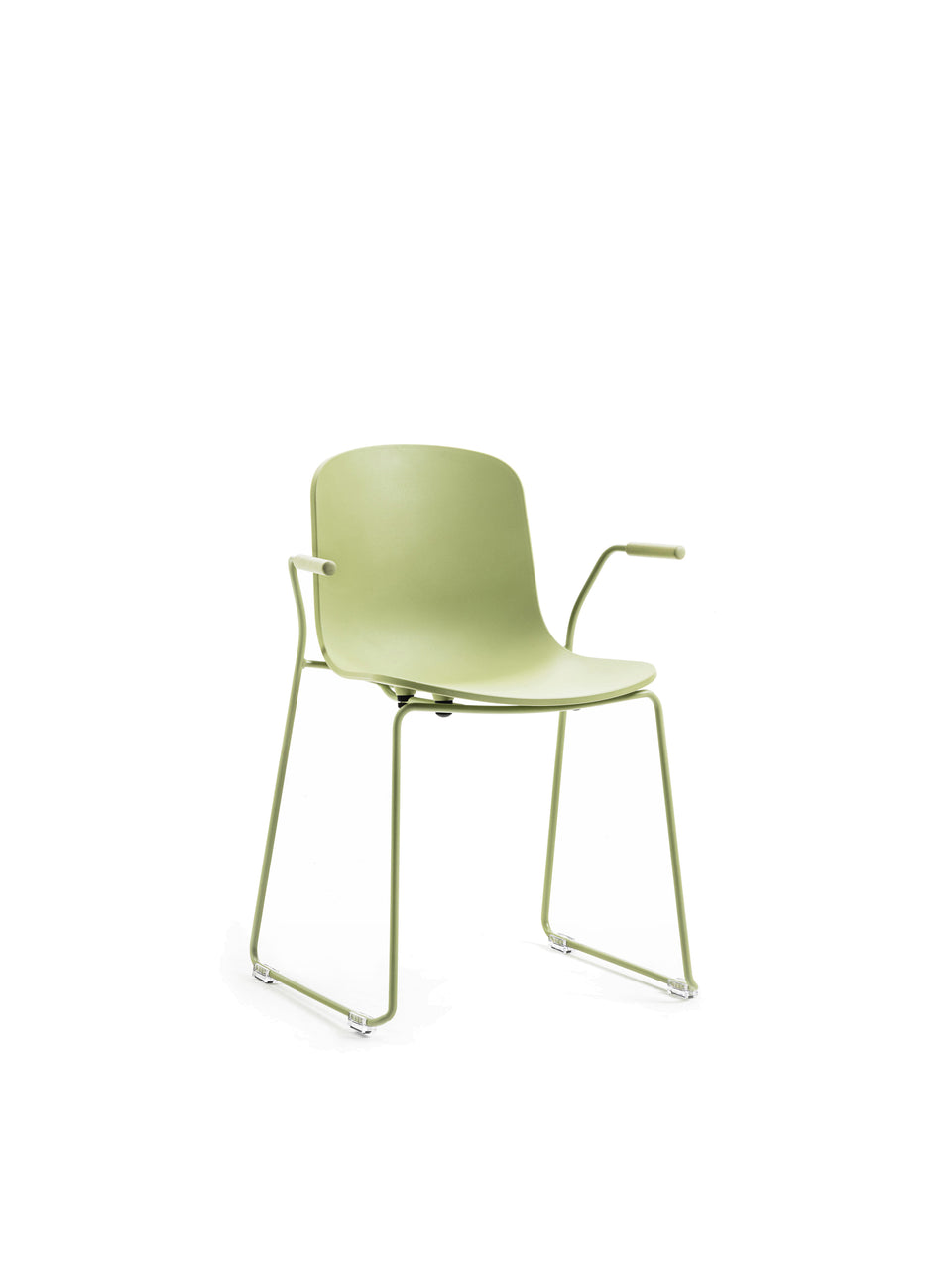 Holi Armchair-Sled Base-Closed Shell