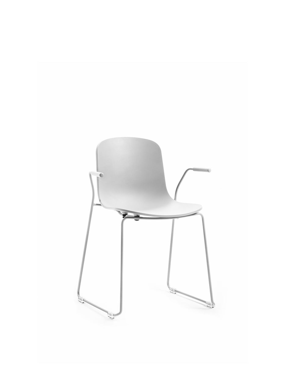 Holi Armchair-Sled Base-Closed Shell