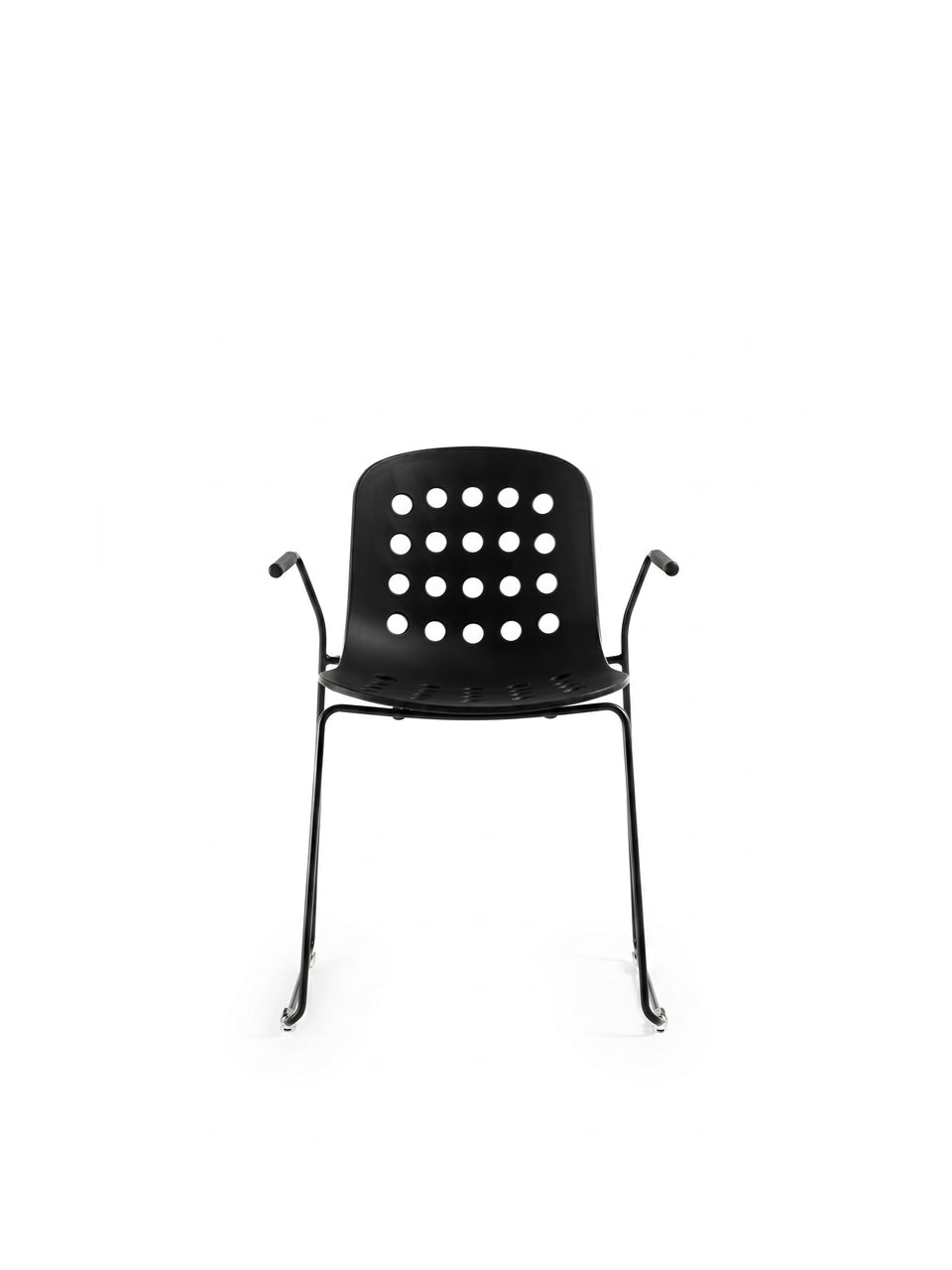 Holi Armchair-Sled Base-Open Shell