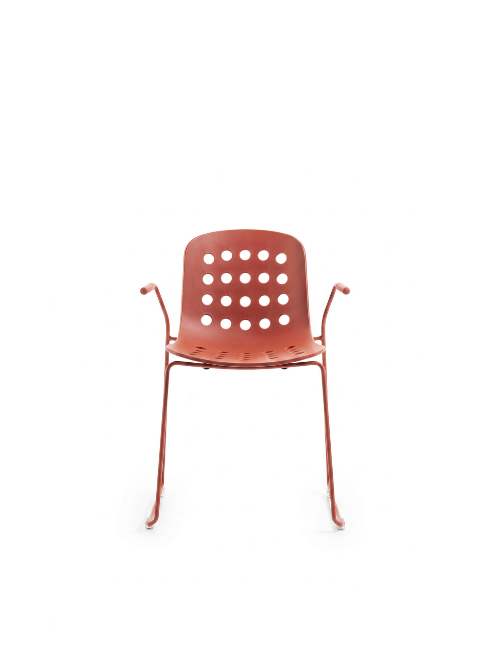 Holi Armchair-Sled Base-Open Shell