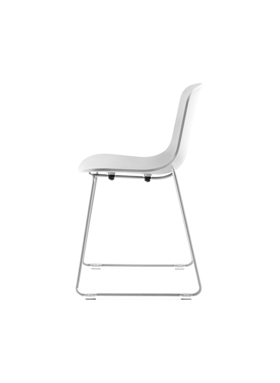 Holi Side Chair-Sled Base-Closed Shell