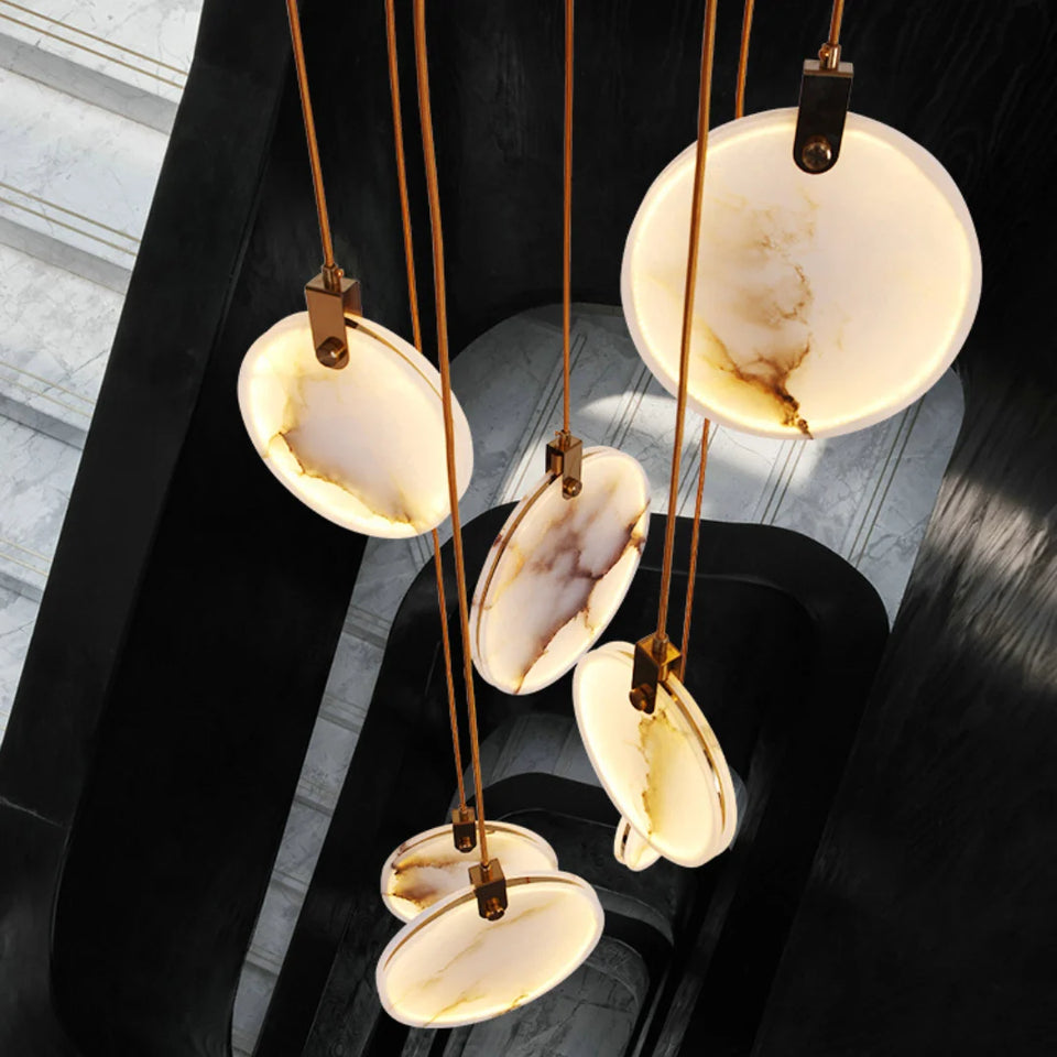 Harvest Alabaster Chandelier