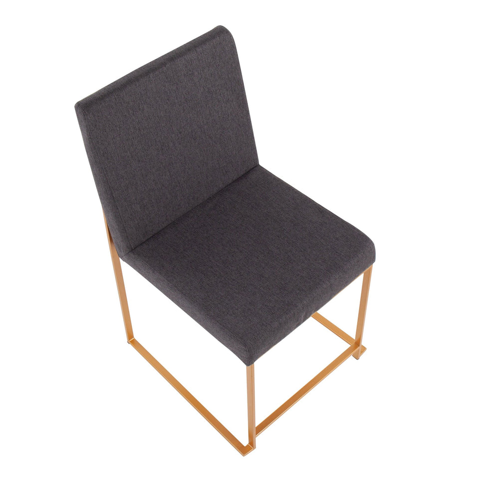 High Back Fuji Dining Chair - Set of 2
