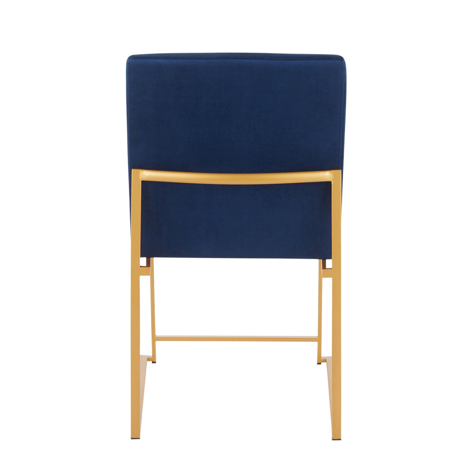 High Back Fuji Dining Chair - Set of 2