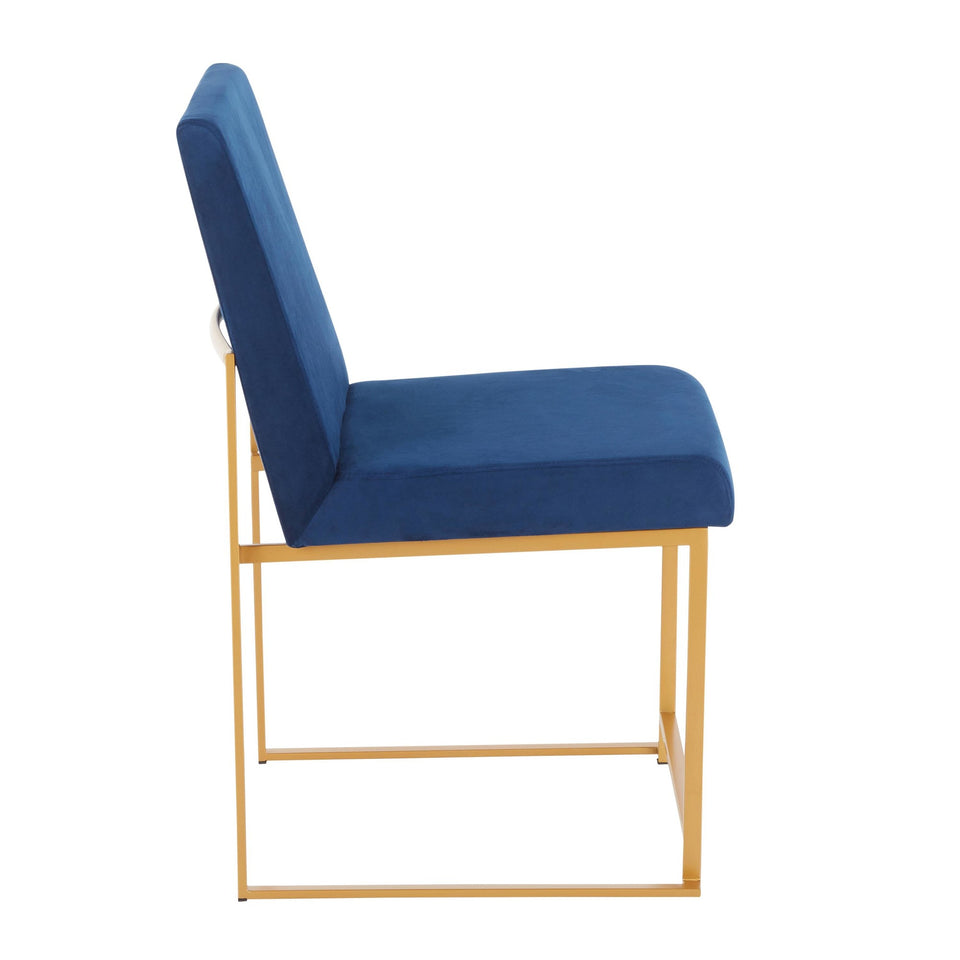 High Back Fuji Dining Chair - Set of 2