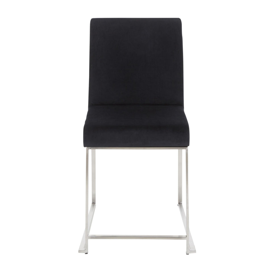 High Back Fuji Dining Chair - Set of 2