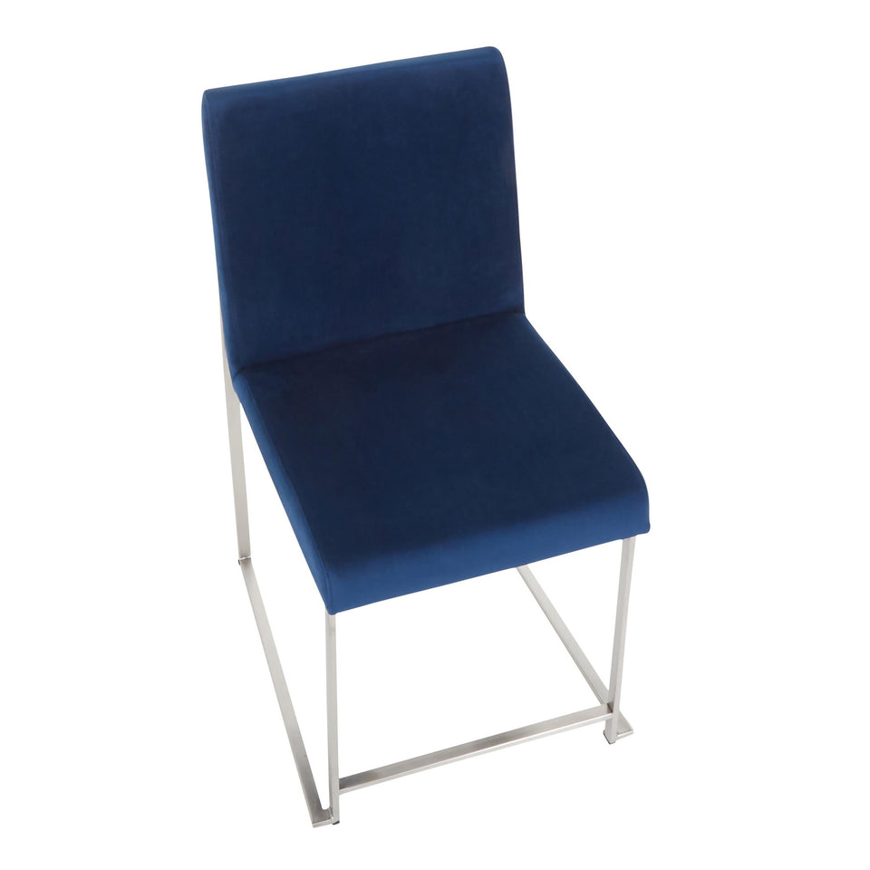 High Back Fuji Dining Chair - Set of 2
