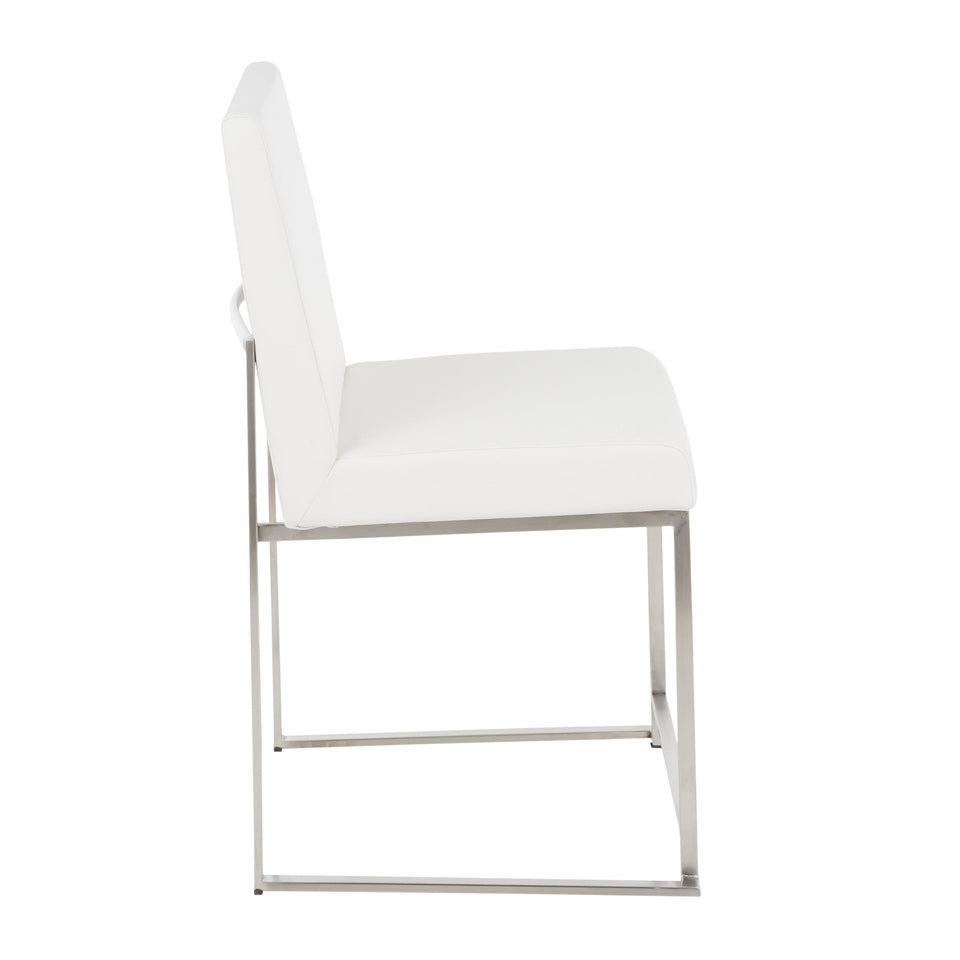 High Back Fuji Dining Chair - Set of 2