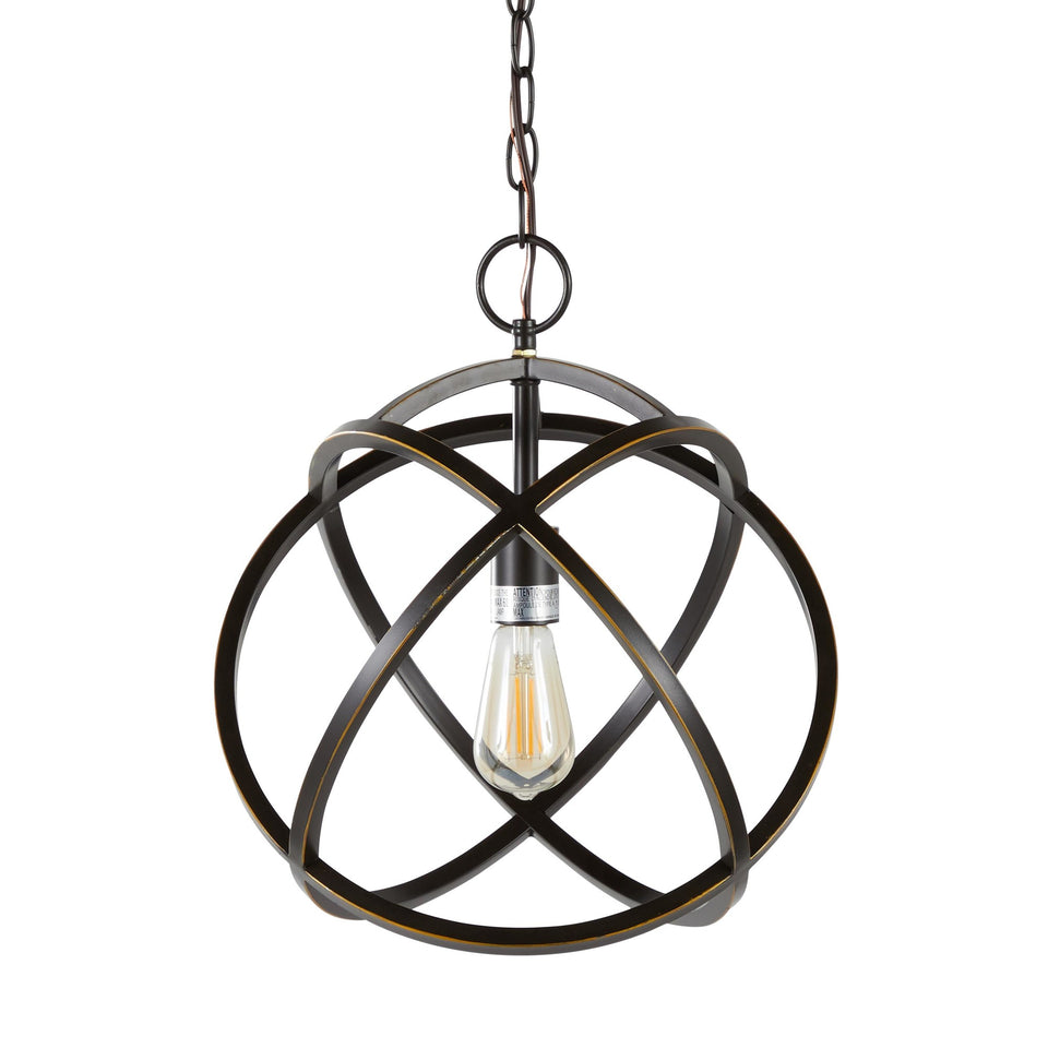 Linx 13.25" Metal Pendant Lamp