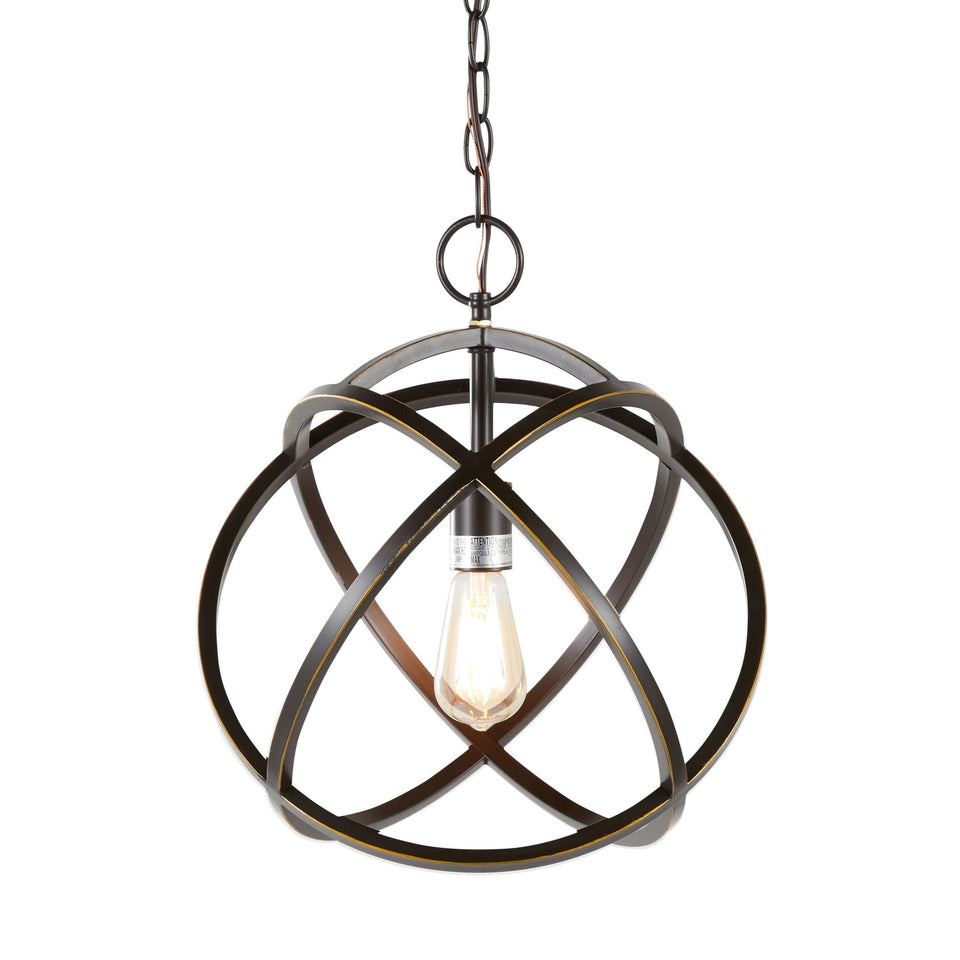 Linx 13.25" Metal Pendant Lamp