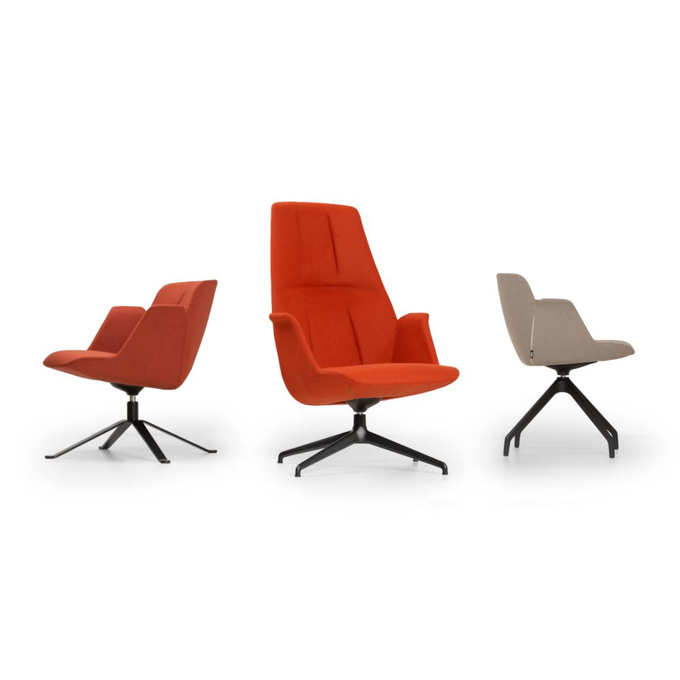 Hive High Back Swivel Lounge Chair