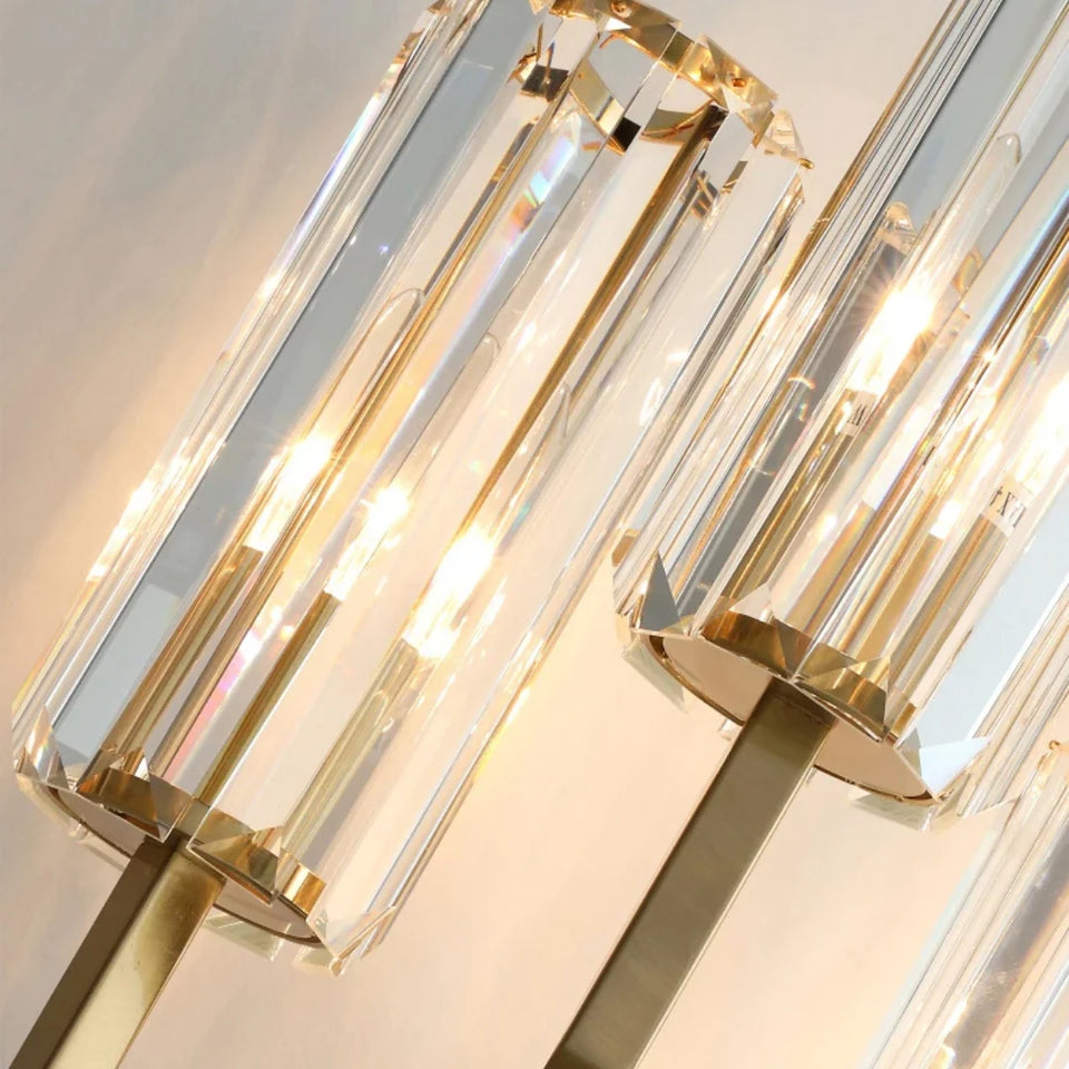 Irlin Trio Crystal Wall Lamp