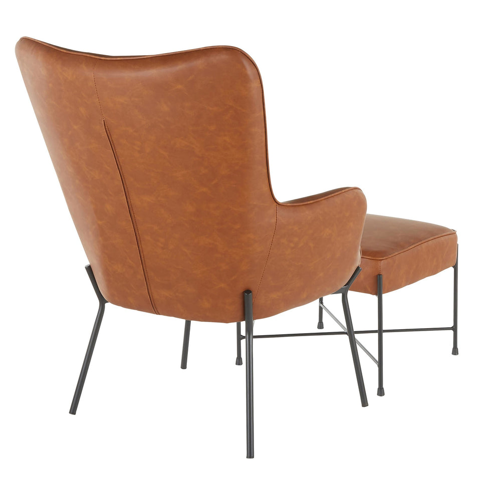 Izzy Lounge Chair + Ottoman Set