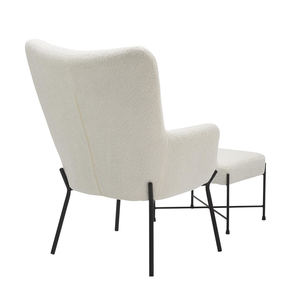 Izzy Lounge Chair + Ottoman Set
