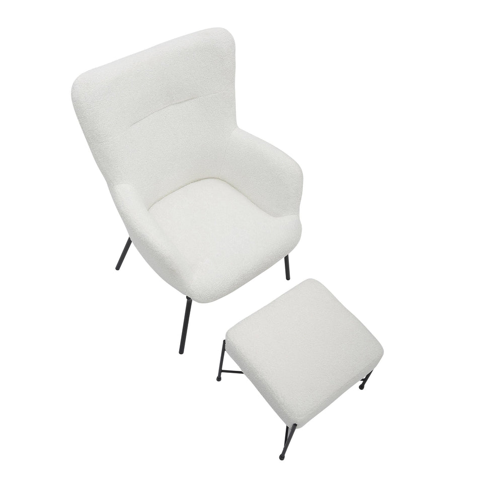 Izzy Lounge Chair + Ottoman Set