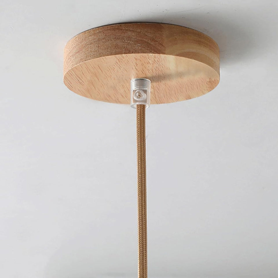 White glass pendant light - additional view 14