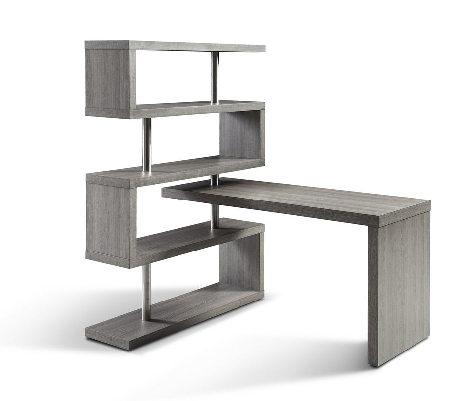 KD002 Modern Office Desk in Matte Grey