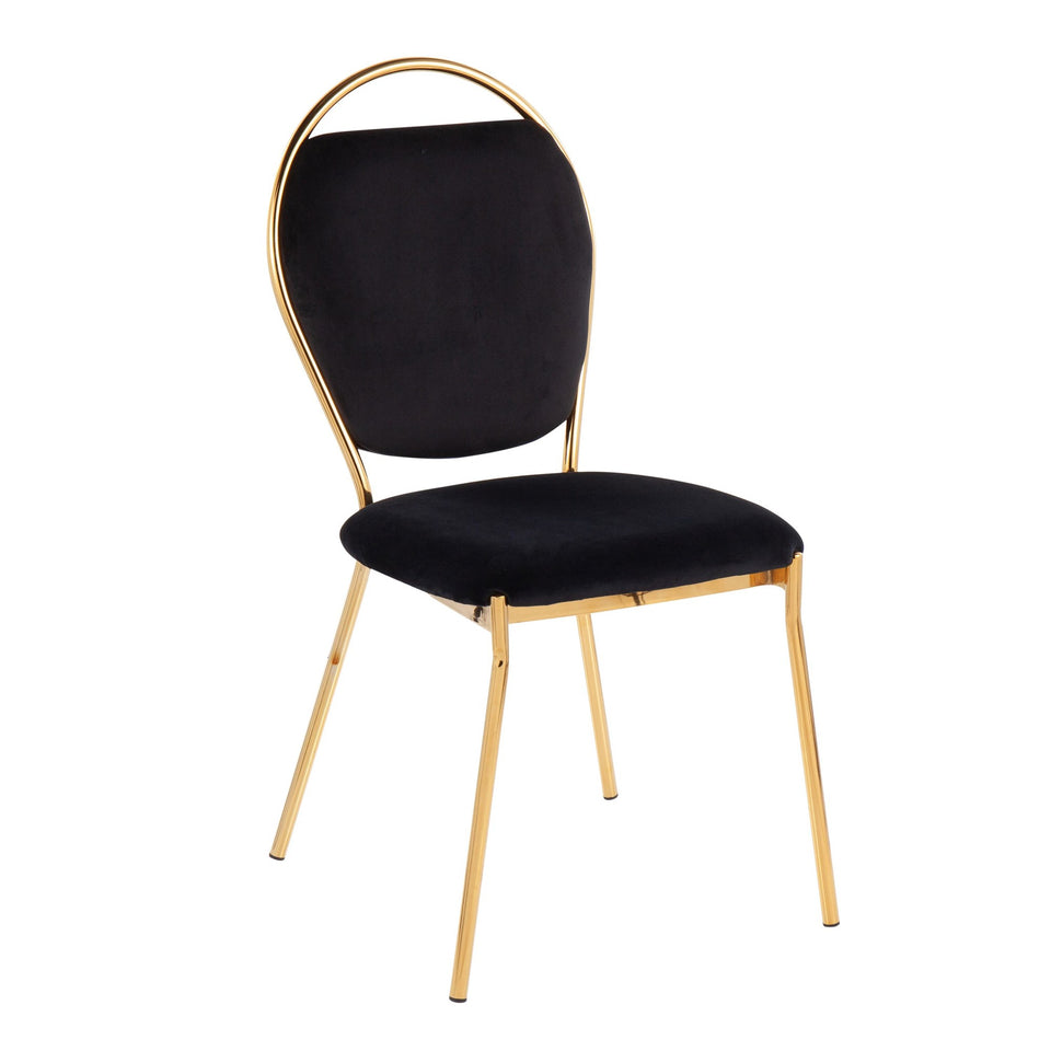 Keyhole Dining Chair - Set of 2