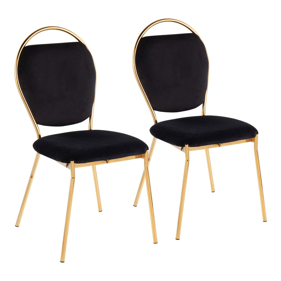 Keyhole Dining Chair - Set of 2