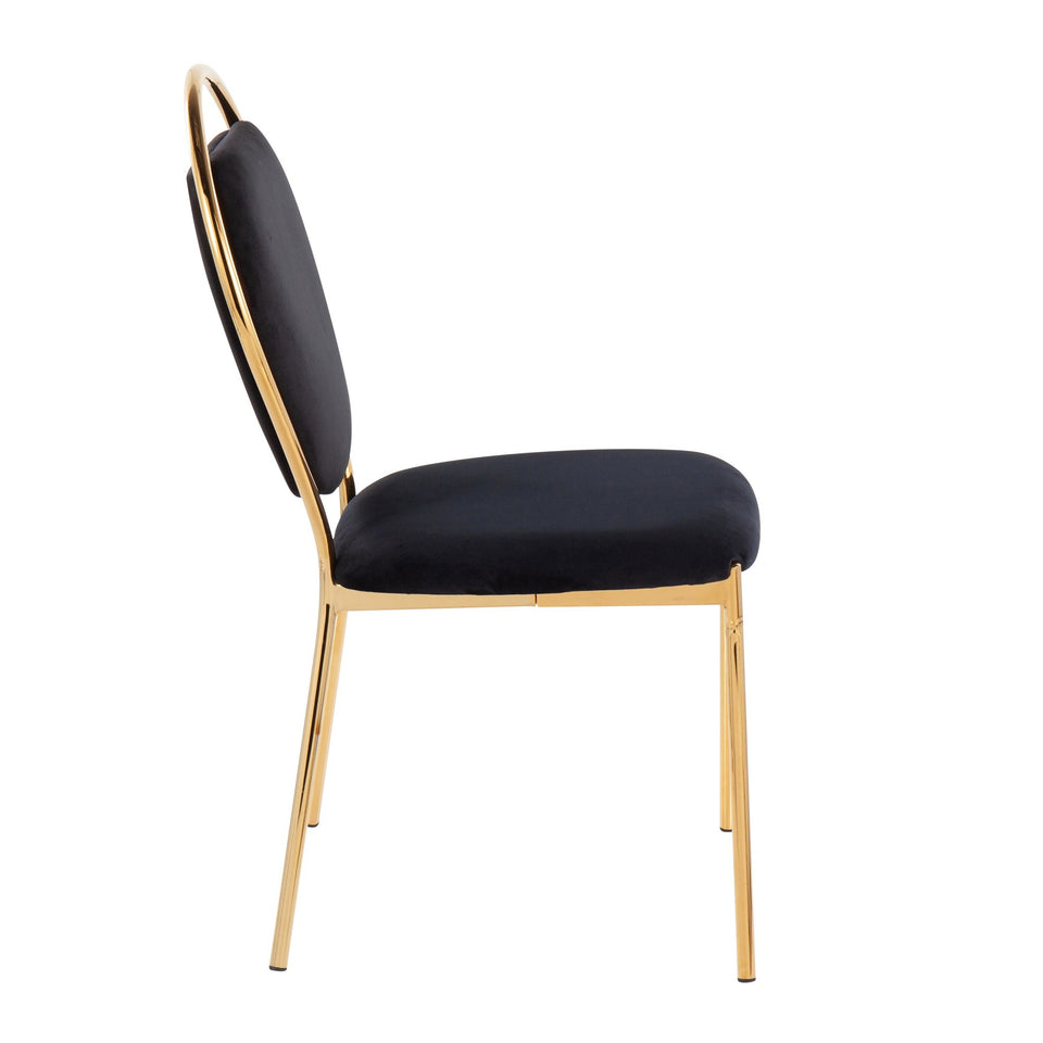 Keyhole Dining Chair - Set of 2